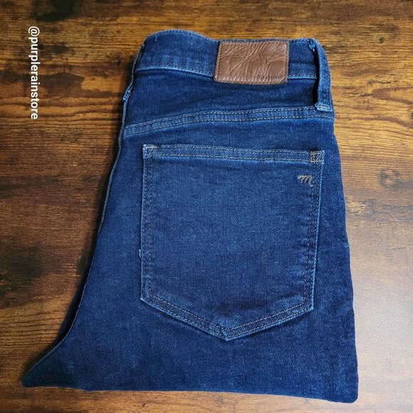 Madewell Jeans 28 Skinny 9" Mid Rise Woodland Wash MA938 Tummy Control Stretch - Picture 3 of 13